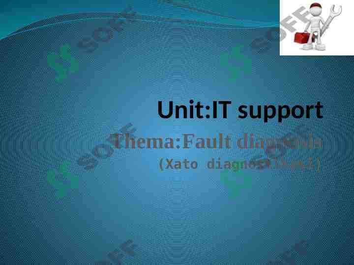 IT support