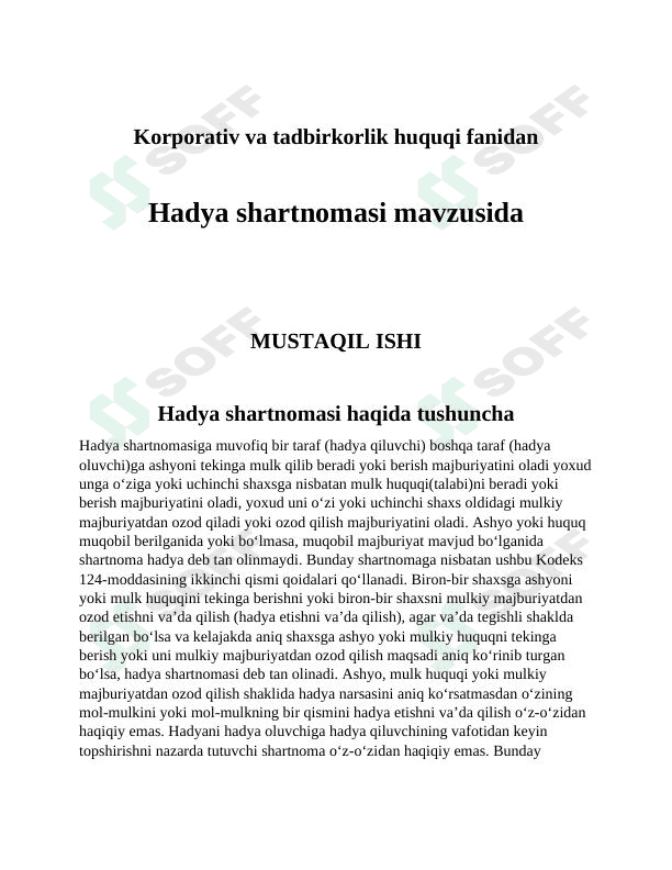 Xadya shartnomasi