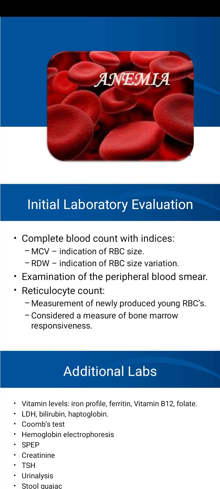 Anemia