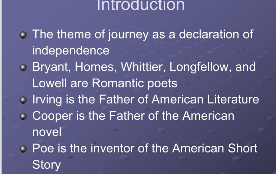 American Romanticism