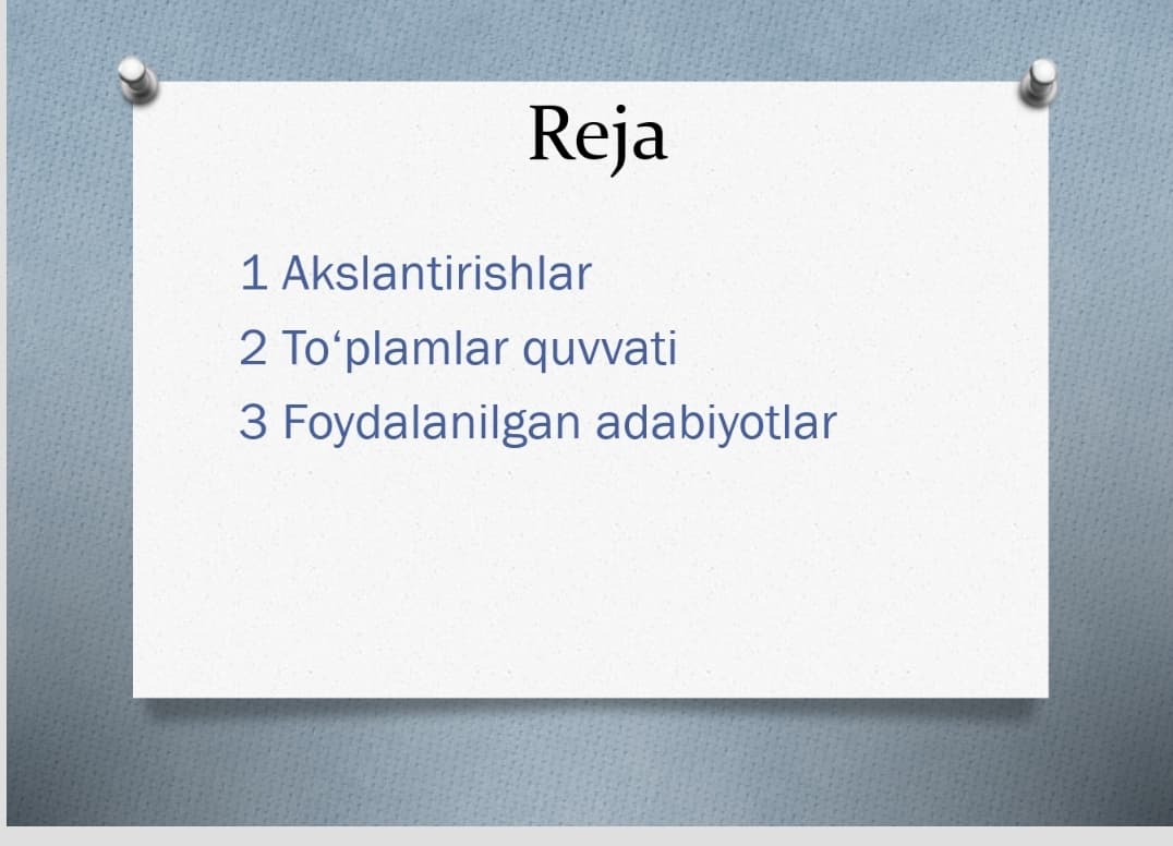 inyektiv akslantirishning to'plamlar  quvvatiga bog'liqligi