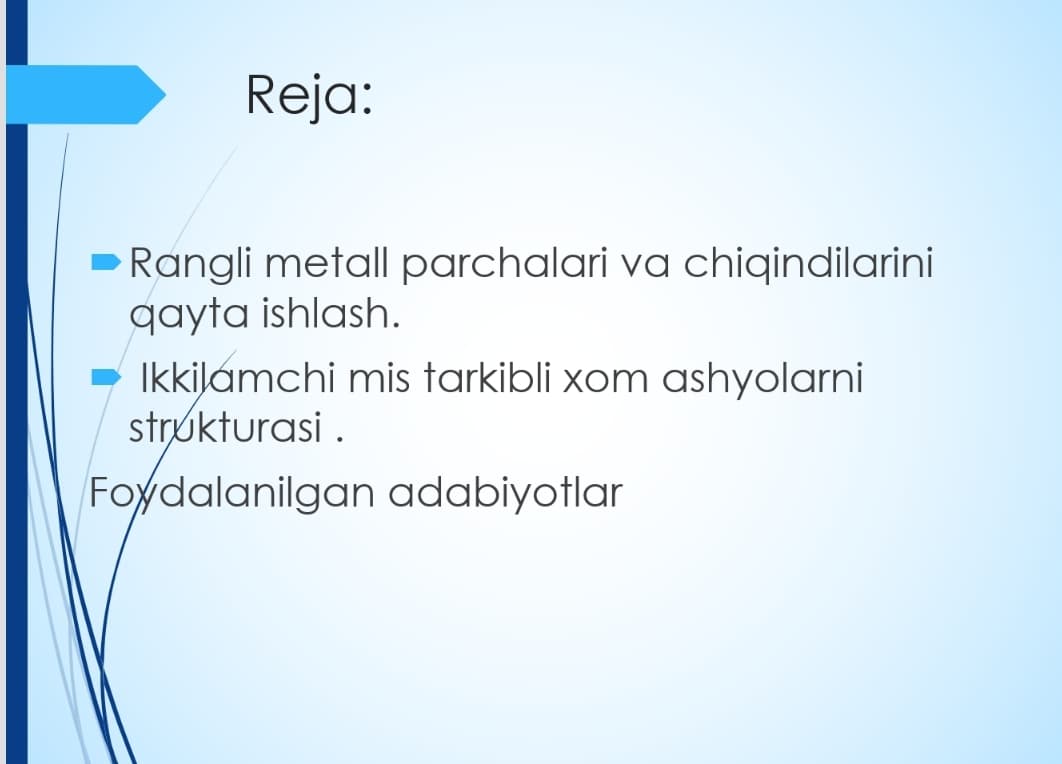 Alyuminiy va mis parchalari va chiqindilarini tasnifi va sinfi