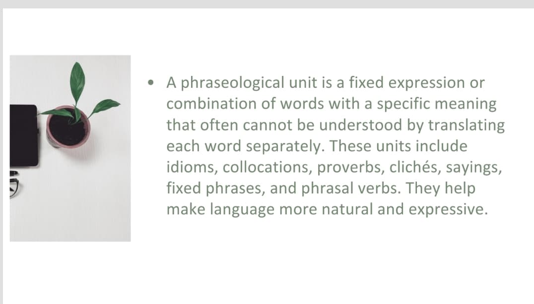 Phraseological problems of translation