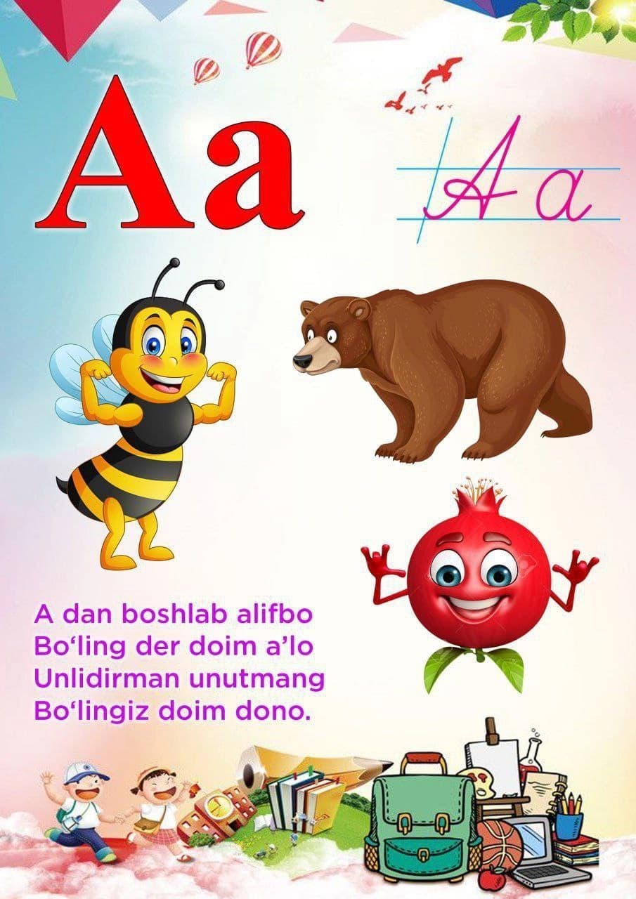 Alifbo harflariga ta'rif