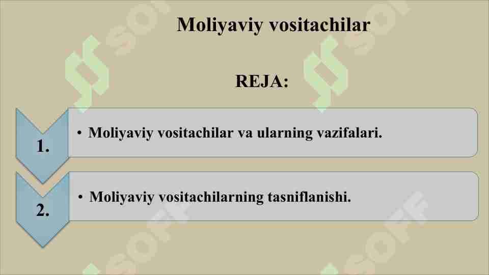 Moliyaviy vositachilar