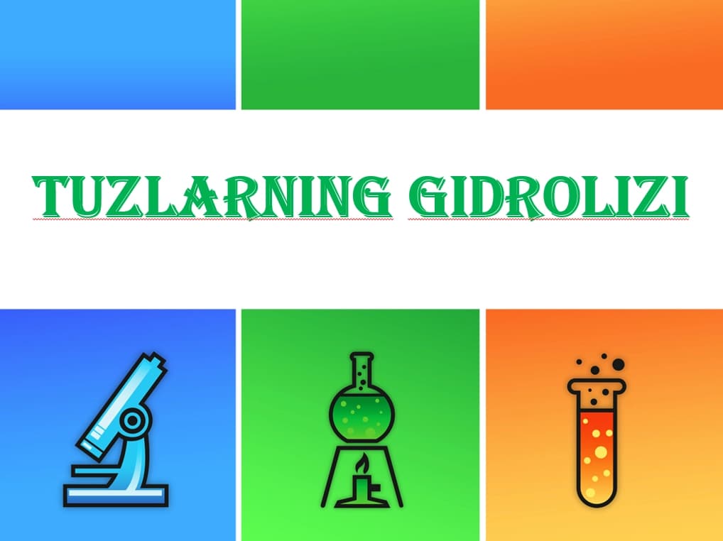 Tuzlarning gidrolizi