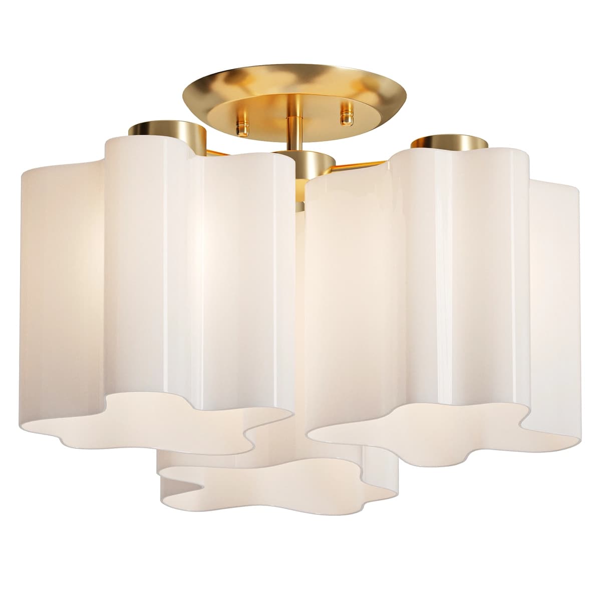 Lightstar Nubi 802033 01443 Ceiling Chandelier on a Rod