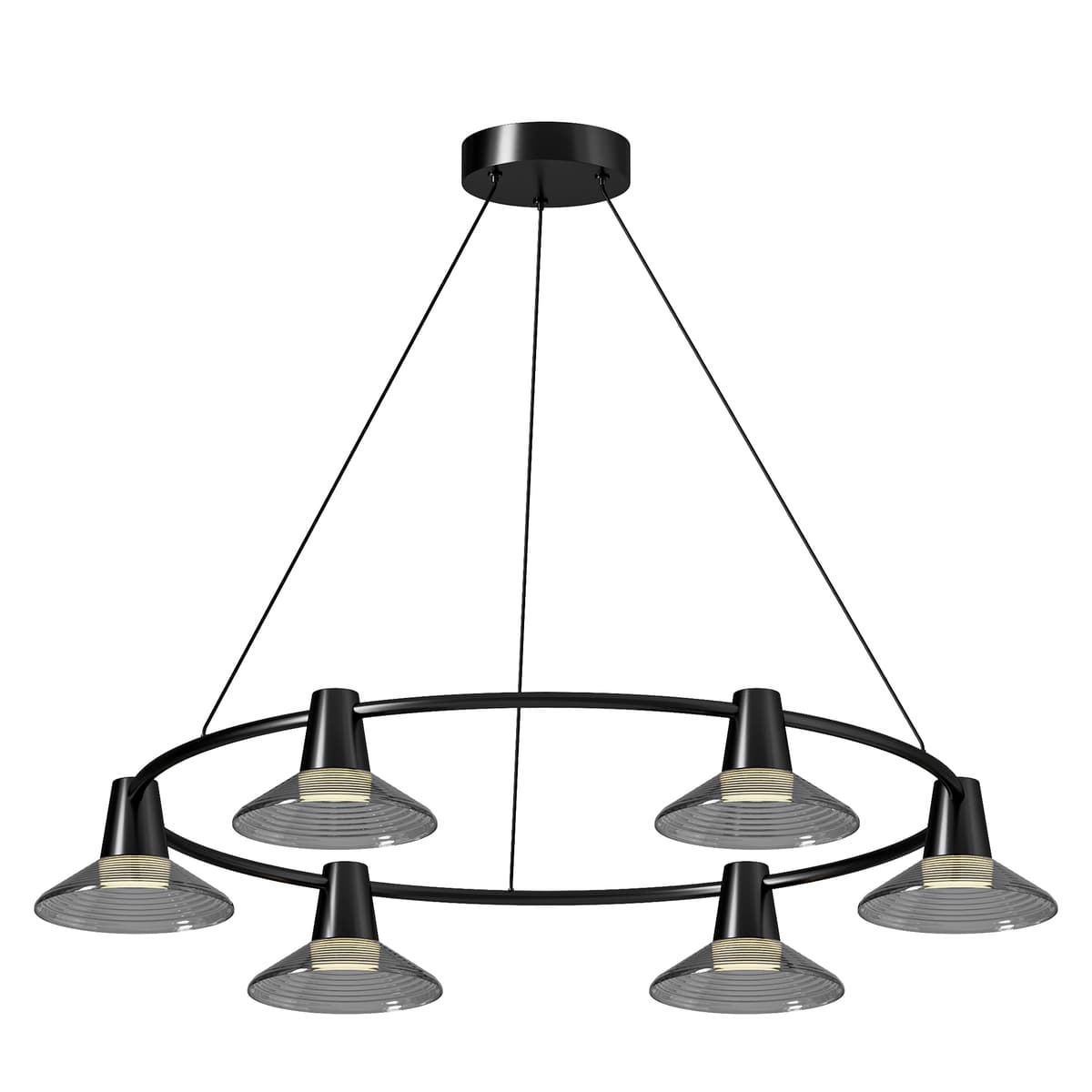 CICLA R Ring Chandelier 6 heads