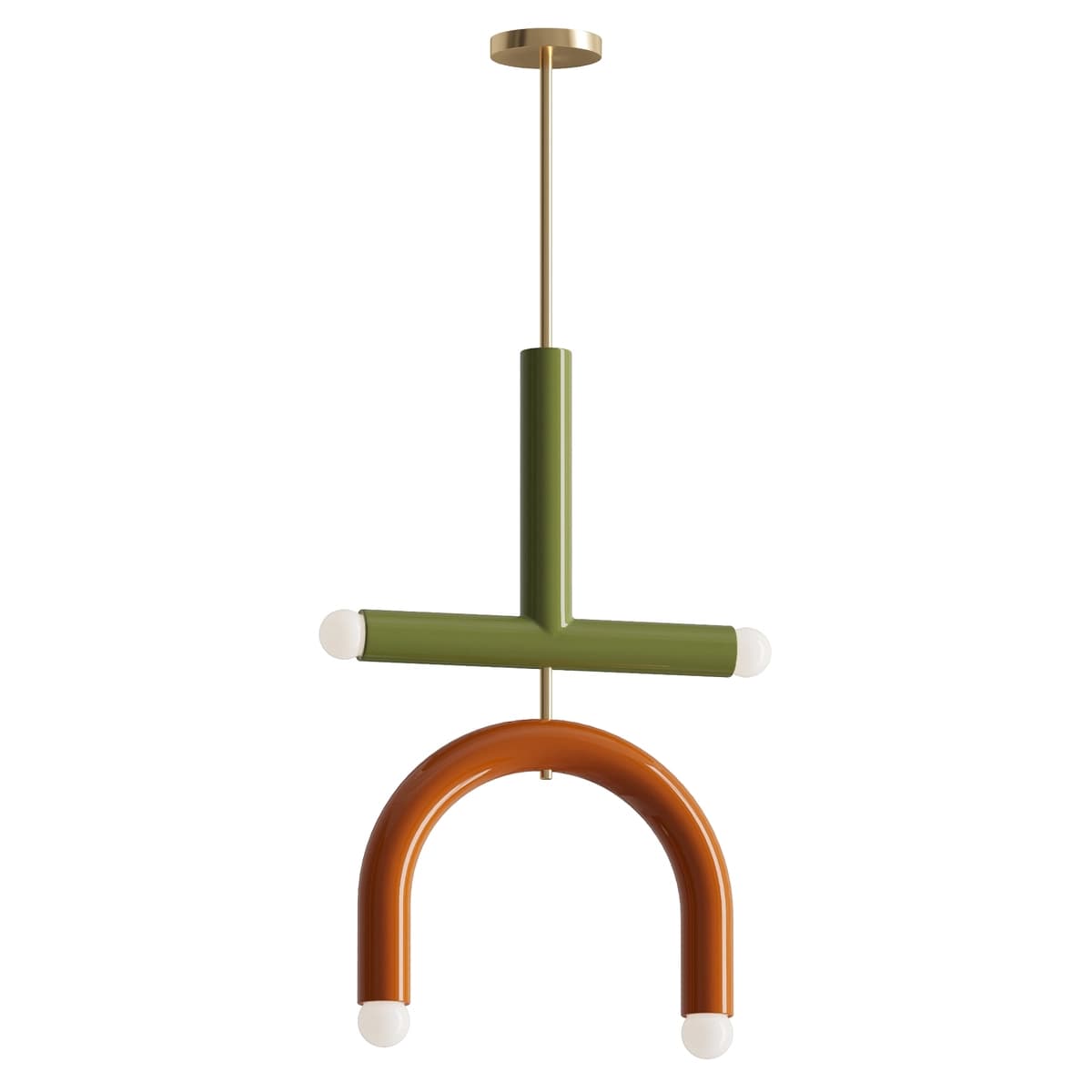 Rotating Rainbow Pendant Lamp C2