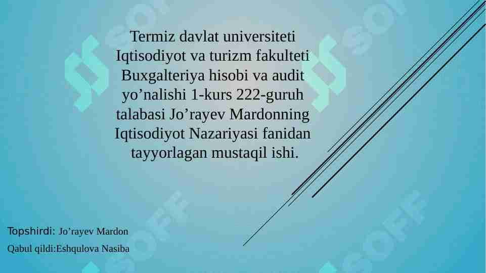 Qisqa va uzoq davrda ishlab chiqarish hajmining o’zgarishi