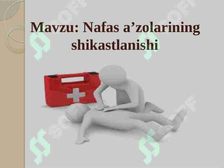 nafas a'zolarining shikastlanishi