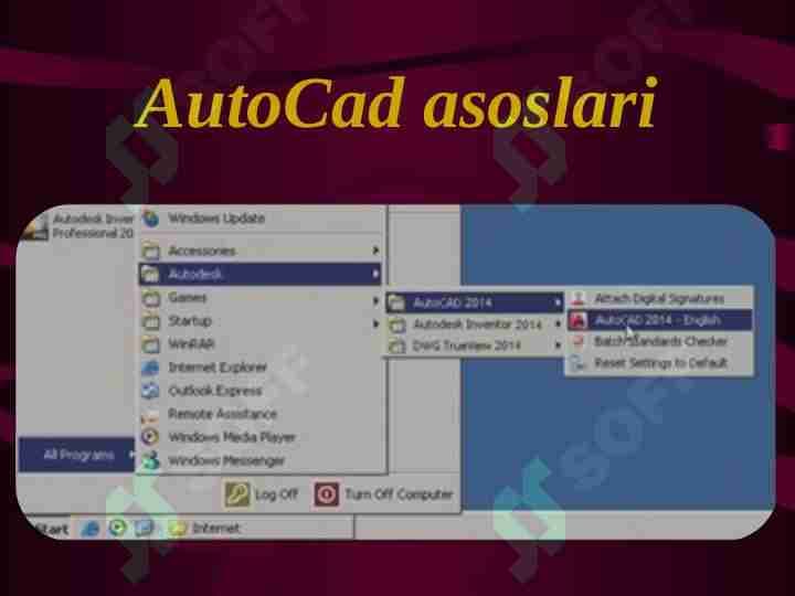 AutoCad asoslari 2014