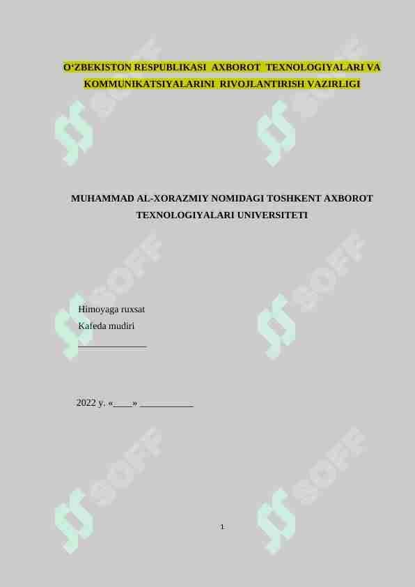 TALABA-NEWS.UZ AXBOROT DASTURIY TA’MINOTINI YARATISH
