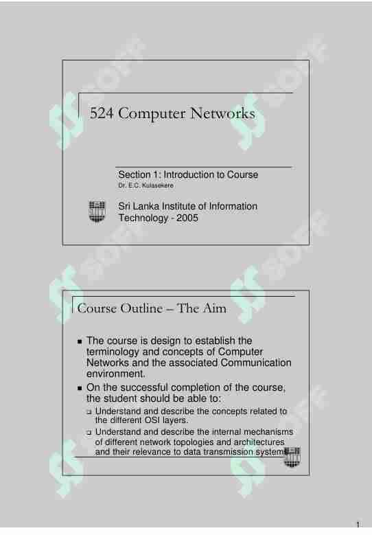 Computer Networks