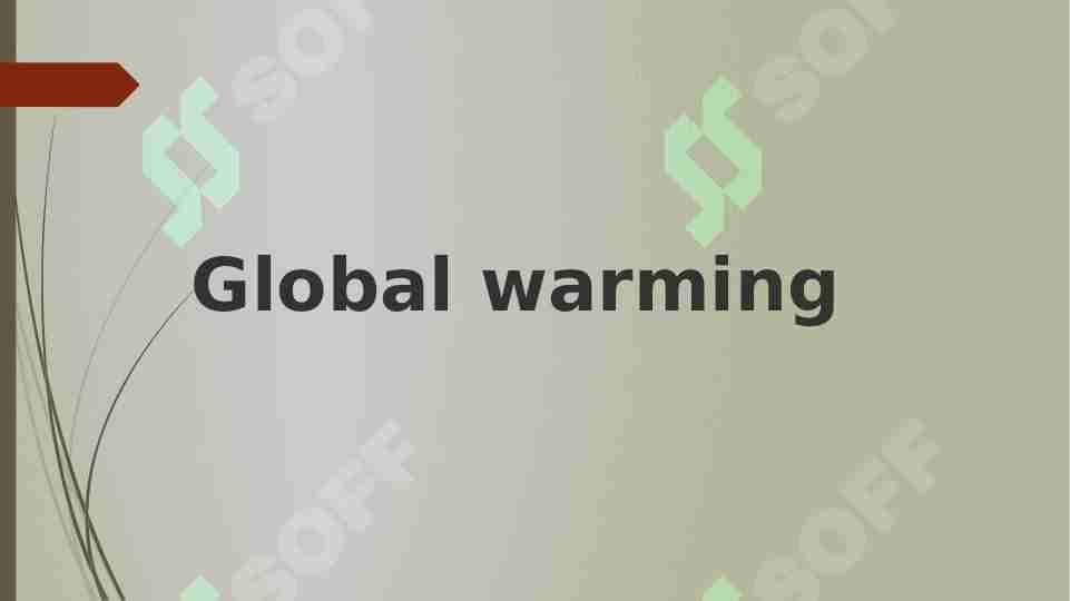 Global warming