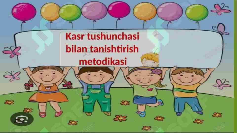 Kasr tushunchasi