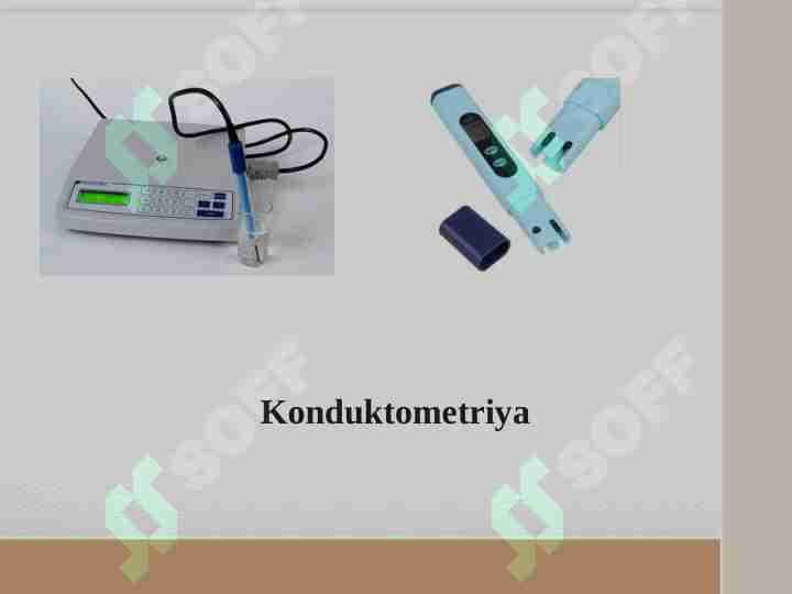 Konduktometriya