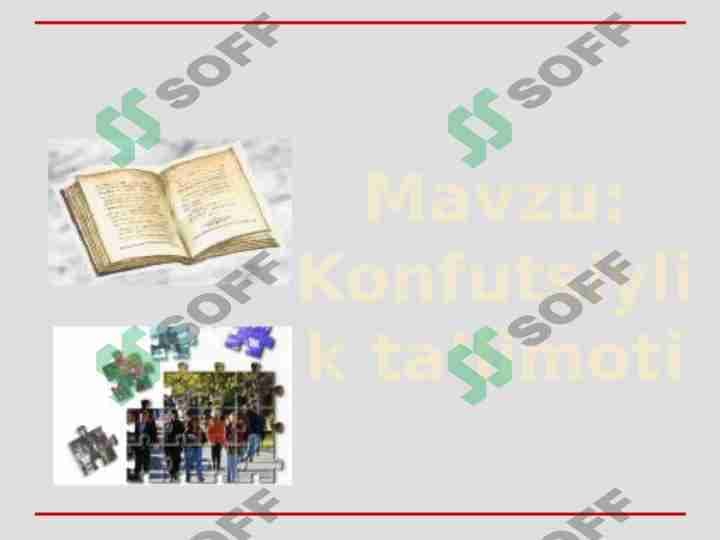 Konfutsiylik ta’limoti