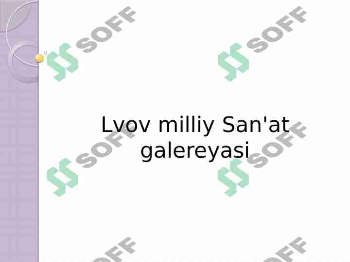 Lvov milliy San'at galereyasi