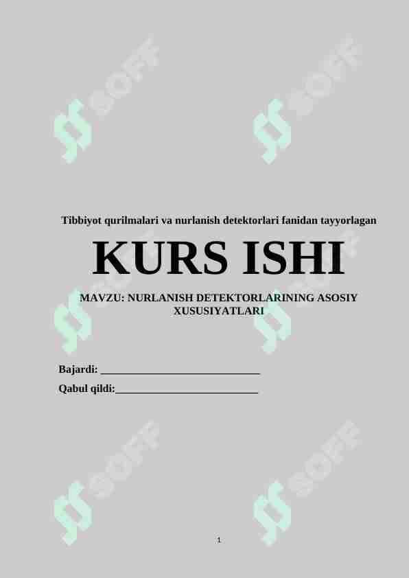 nurlanish detektori