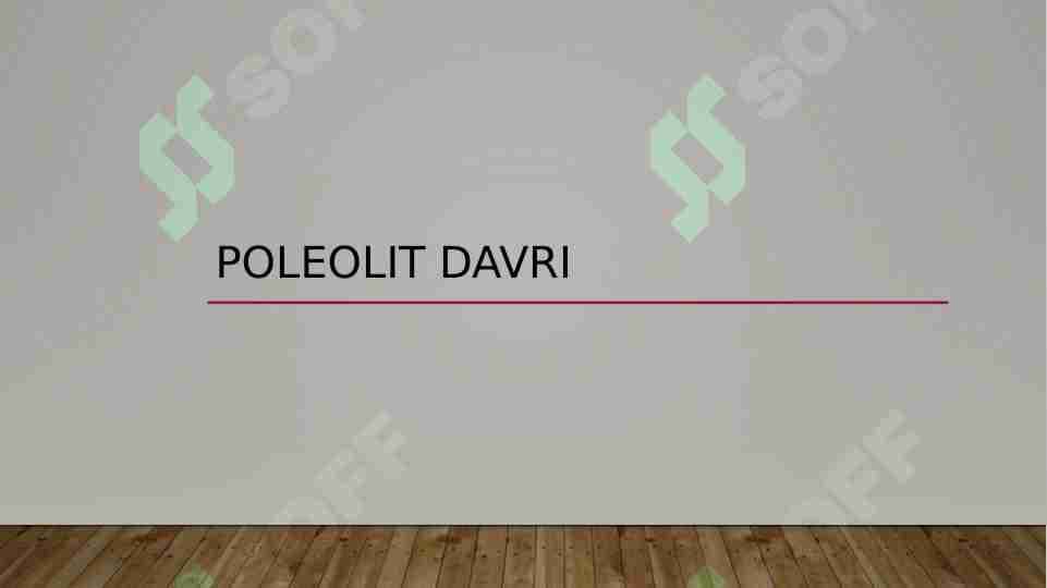 POLEOLIT DAVRI