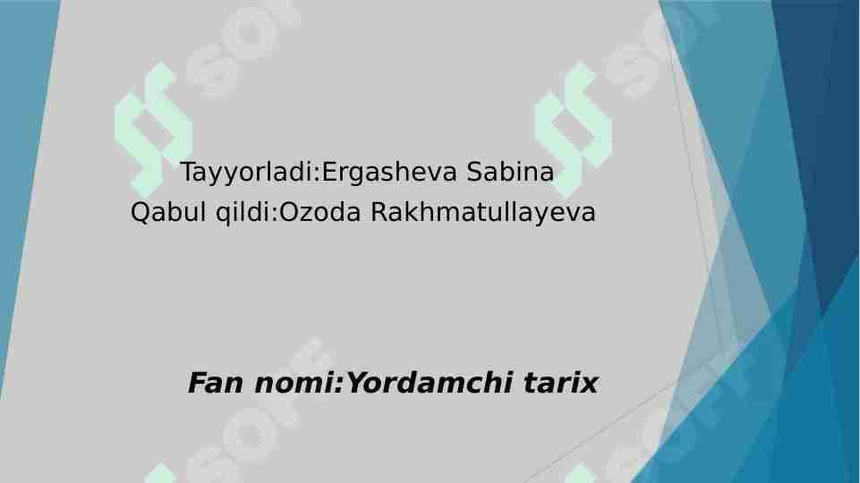 Qadimiy yozuvlar