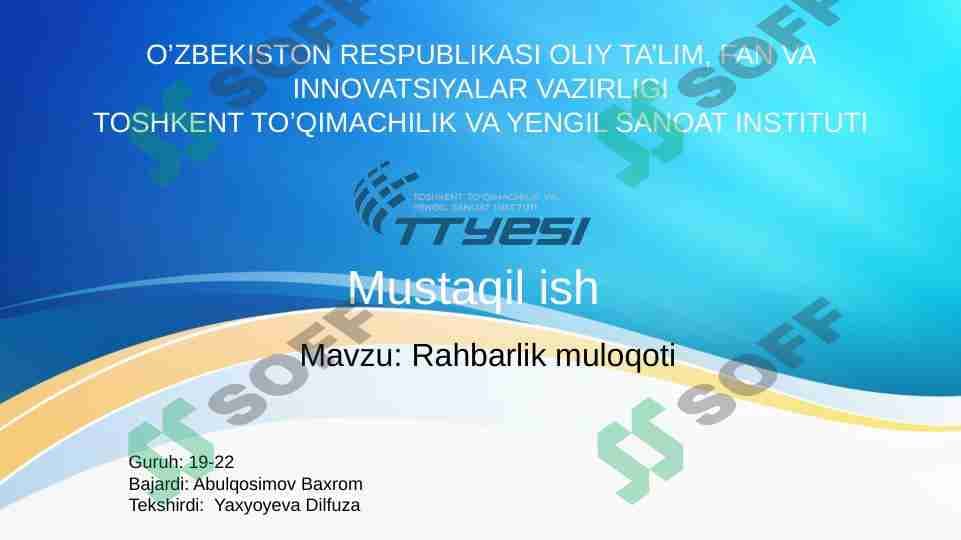 Rahbarlik muloqoti
