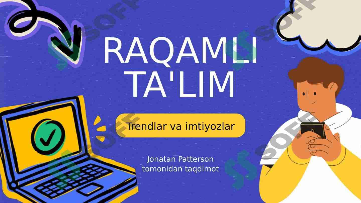 Raqamli ta'lim.