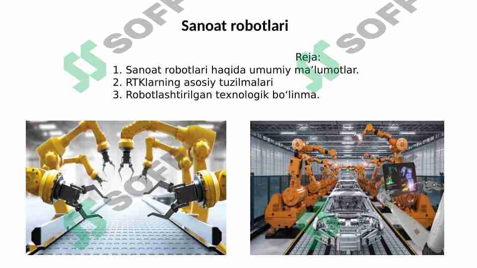 Sanoat robotlari
