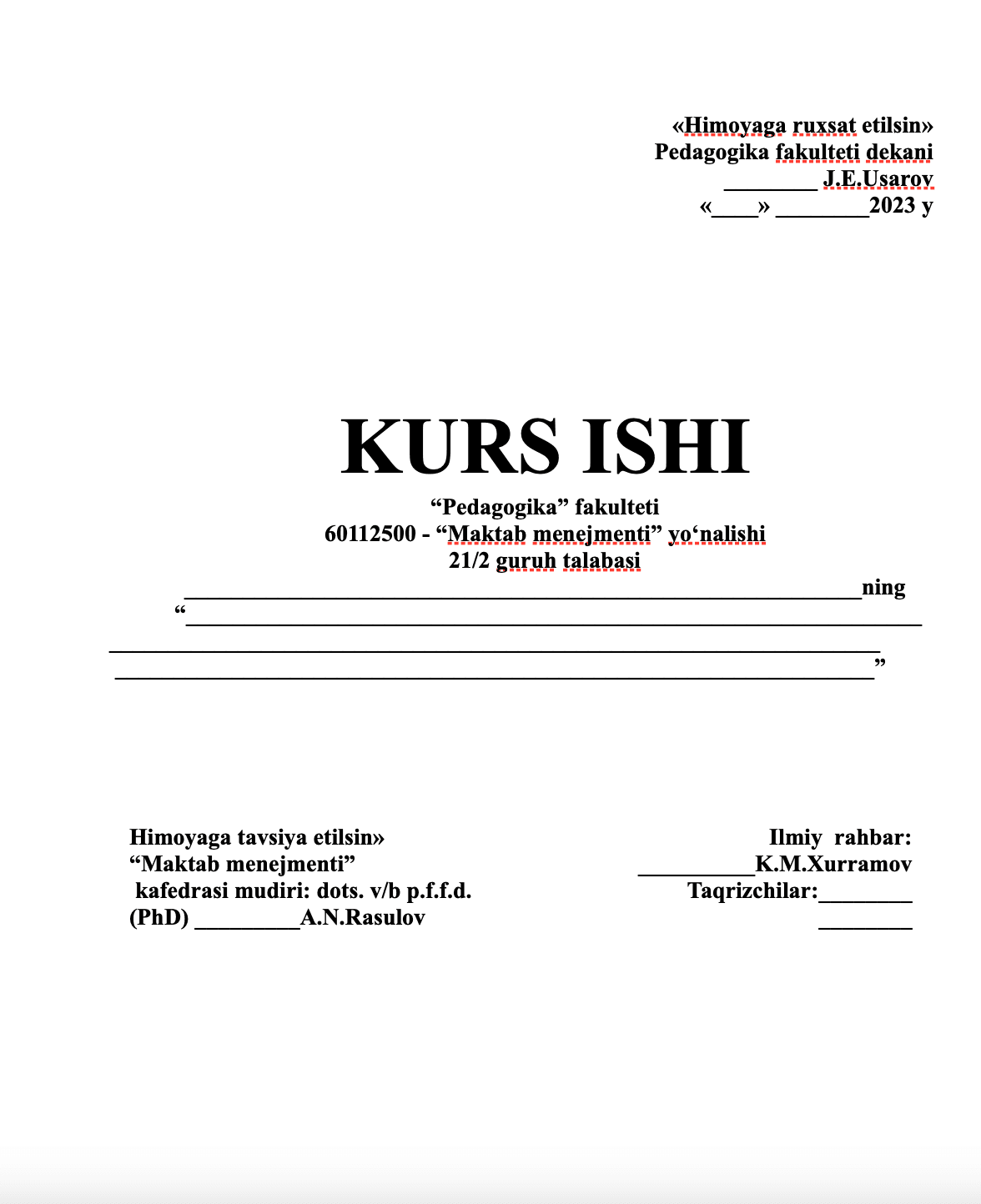 BO'LAJAK PEDAGOGLARDA KREATIVLIK SIFATLARINI RIVOJLANTIRISH YO‟LLARI