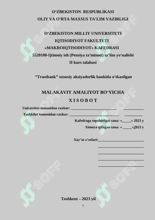 Toshkent shahar g'aznachilik xizmati boshqarmasining asosiy vazifalari, tizimi, funksiyalari