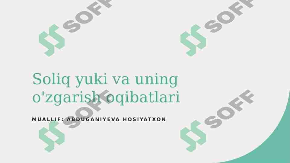 Soliq yuki