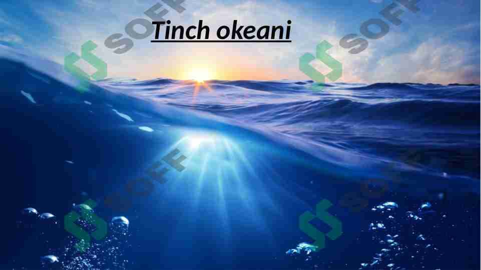 Tinch okeani