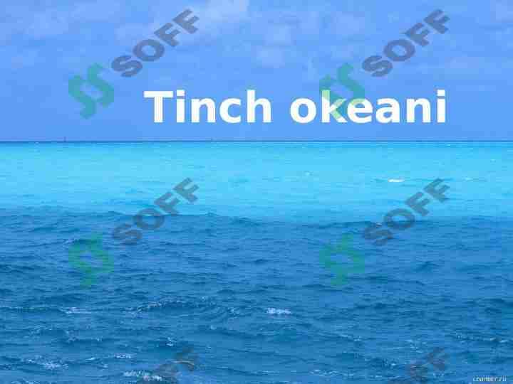 Tinch okeani