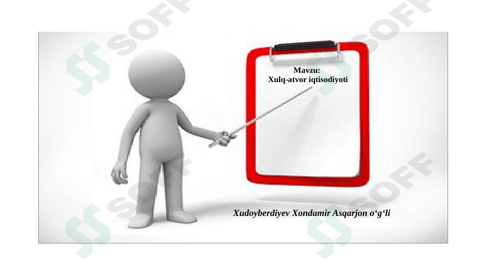 Xulq-atvor iqtisodiyoti