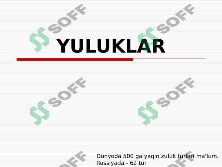 ZULUKLAR