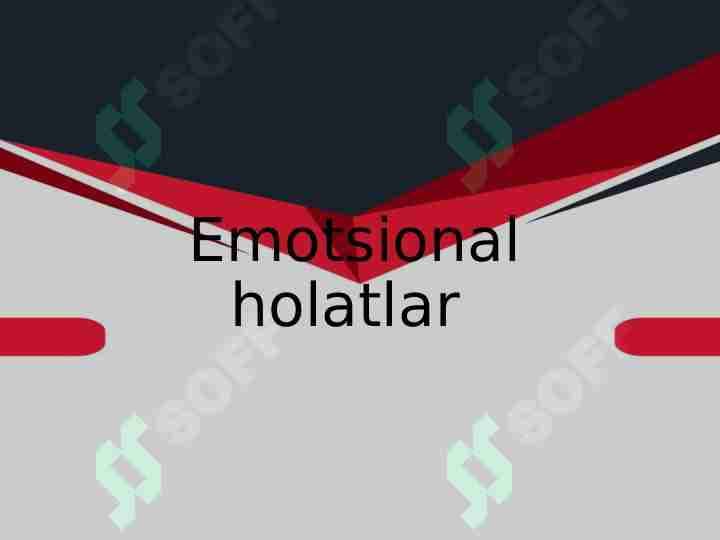 Emotsional holatlar