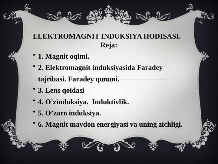 Elektromagnit induksiya hodisasi