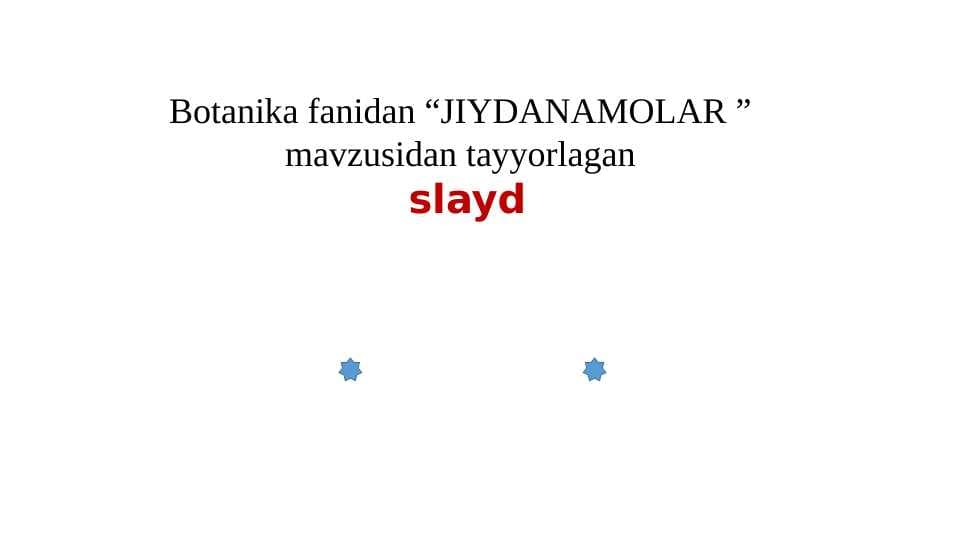 JIYDANAMOLAR