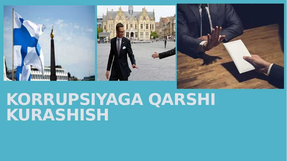 Korupsiyaga qarshi kurashish