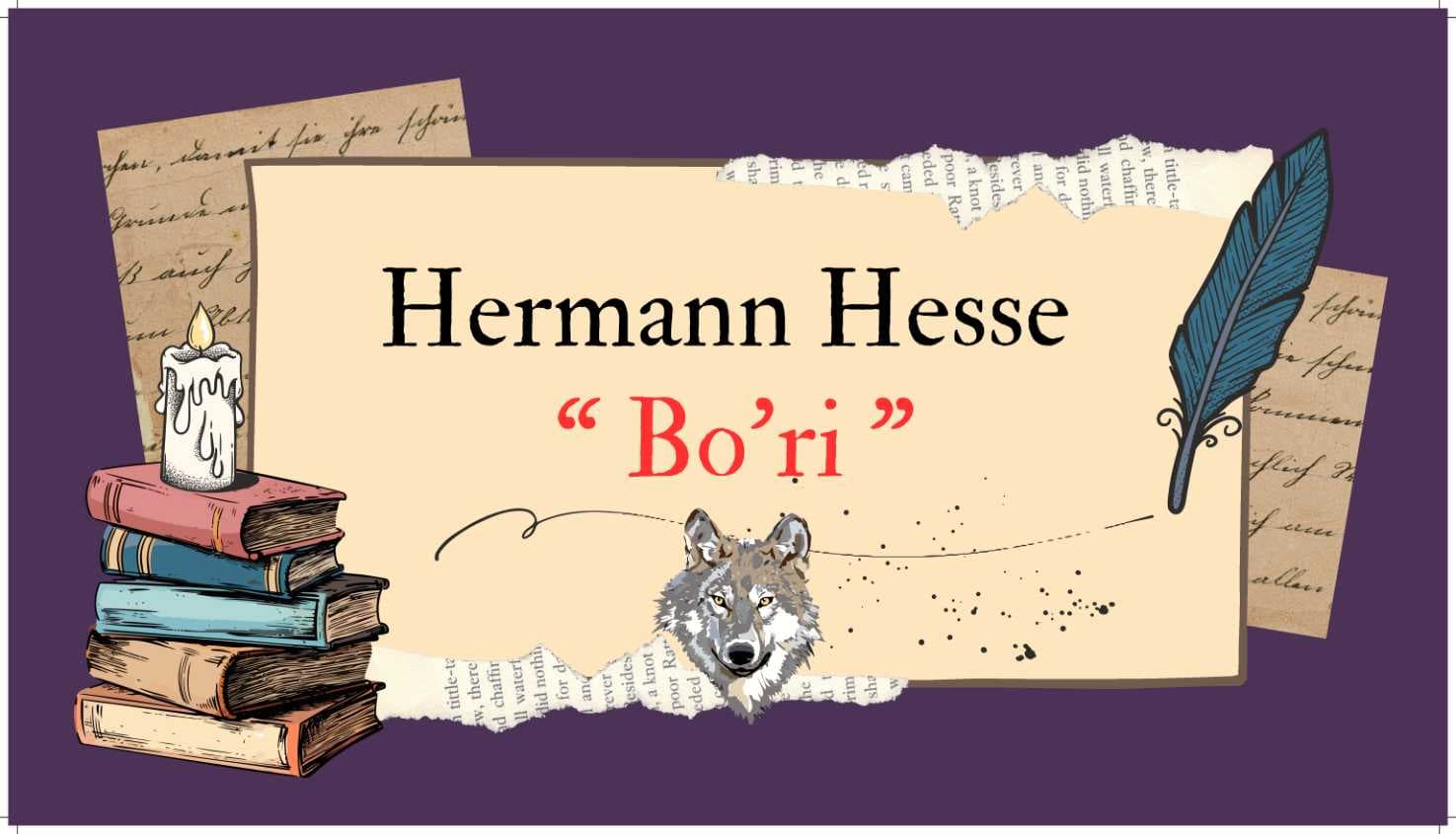 Herman Hesse Cho'l bo'risi