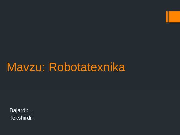 Robototexnika