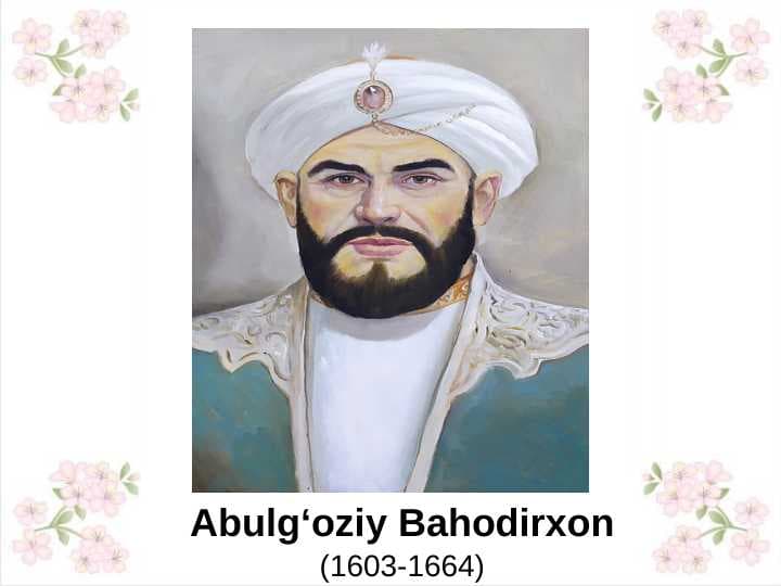 Abulgʻoziy Bahodirxon
