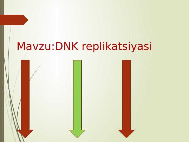 DNK replikatsiyasi
