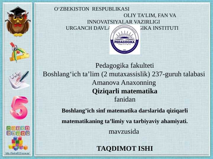 Oʻzbekiston yangi tarixidan sessiya test savollari