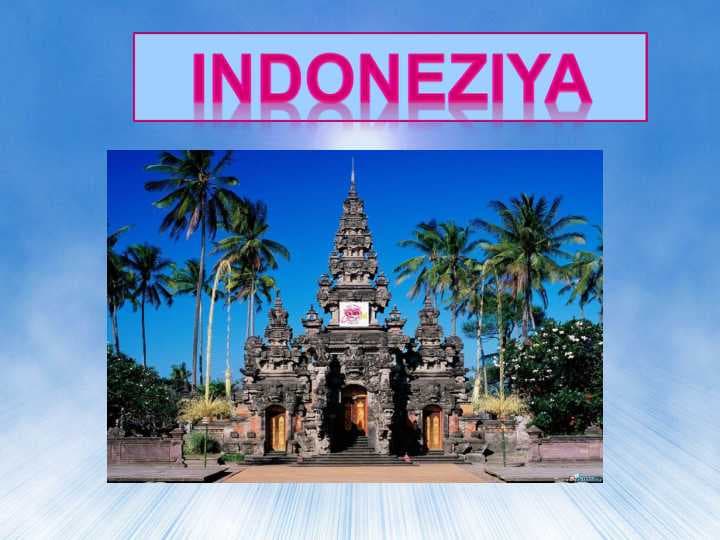 INDONEZIYA
