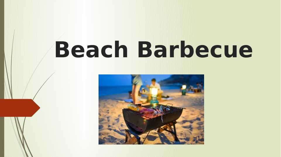 Beach Barbecue