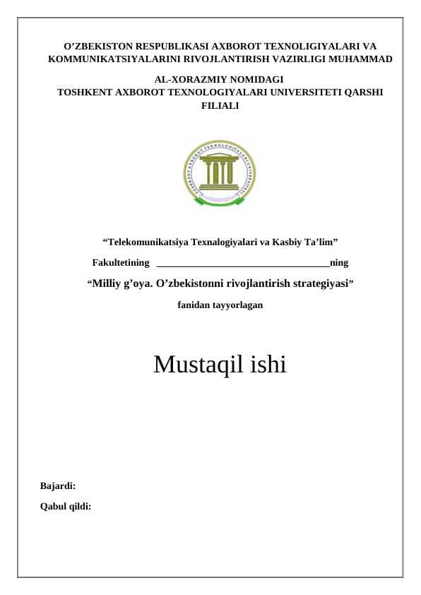 Milliy g‘oya targ’ibotining innovatsion texnologiyalari