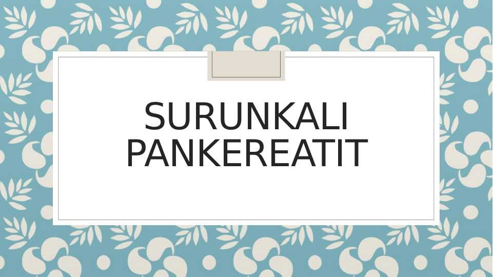 Pankreatit ppt