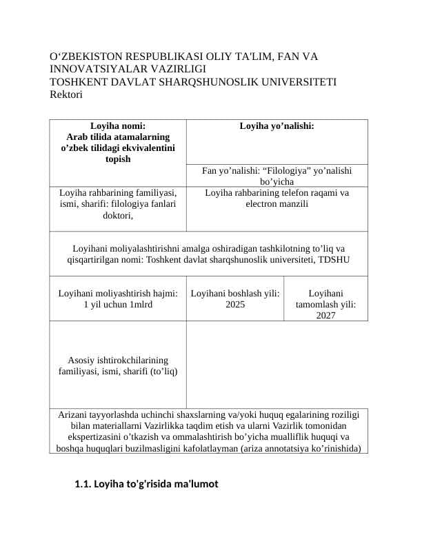 Arab tilidagi iboralarniнг o'zbek tilidagi muqobillarini aniqlash va ularning tarjima usullarini o'rganish.